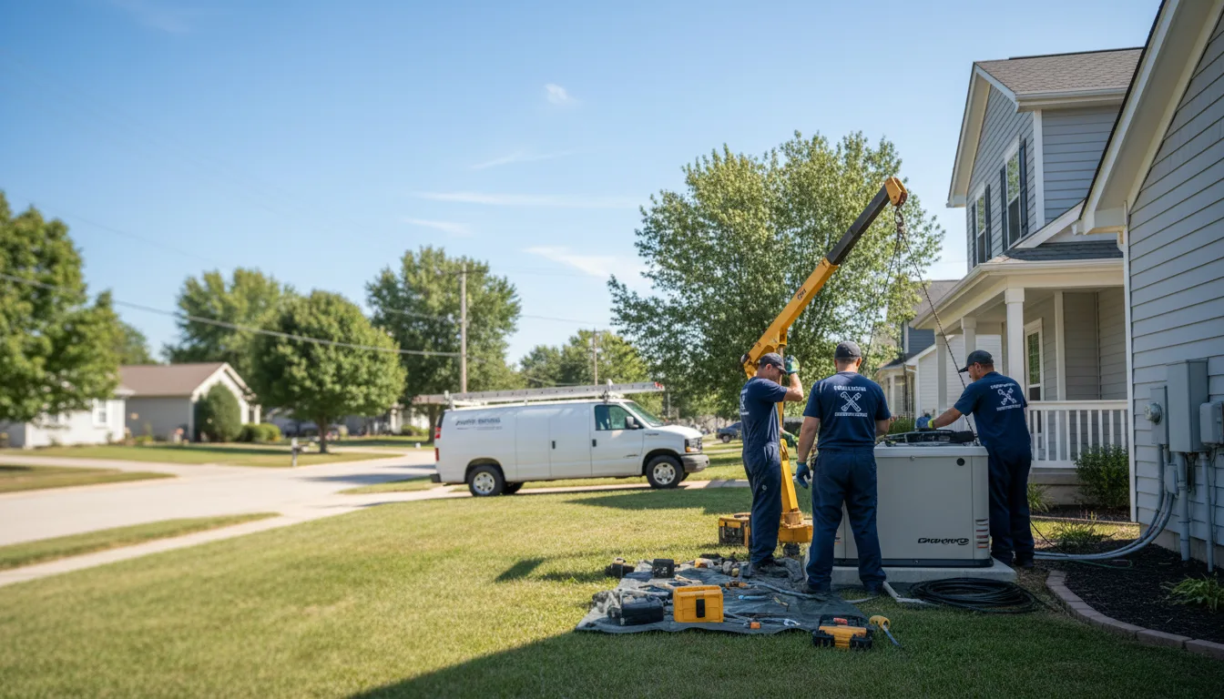 Generator Installation in Downs, IL near me
